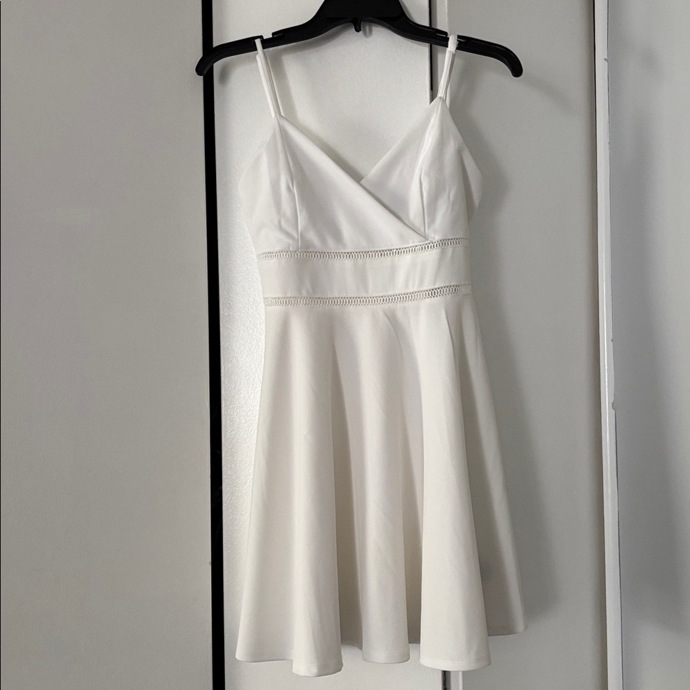 White Spaghetti Strap Dress